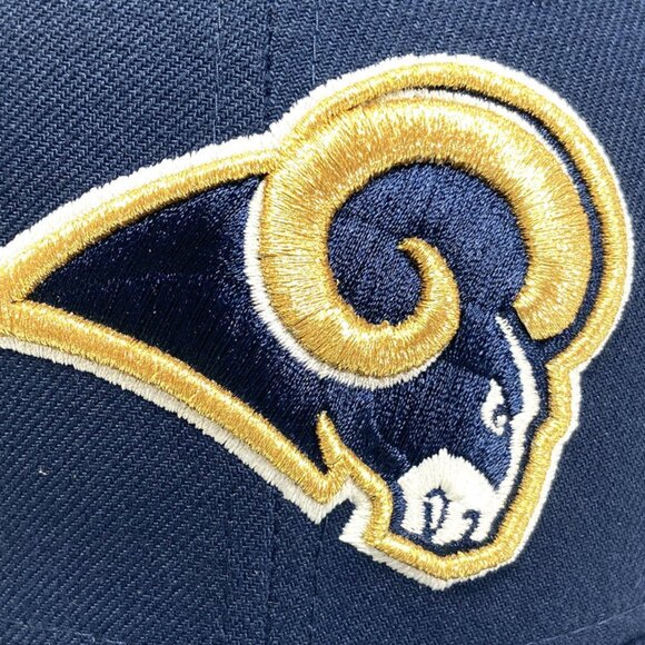Los Angeles Rams NFL 2018 Blue 9Forty Adjustable Embroidered NOS Logo Cap - Picture 4 of 8